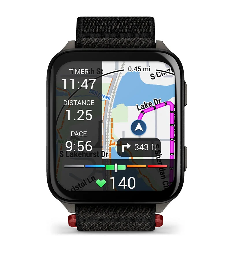 Garmin Venu X1 - картографирование