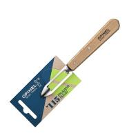 Нож для чистки овощей Opinel №115, деревянная рукоять, нержавеющая сталь, блистер, 001928 001928 от прозводителя Opinel