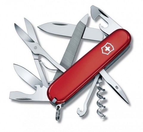 Нож Victorinox Mountaineer, 91 мм, 18 функций, красный 1.3743 от прозводителя Victorinox