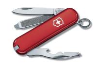 Нож-брелок Victorinox Classic Rally, 58 мм, 9 функций, красный (без подар. упаковки) 0.6163.P от прозводителя Victorinox