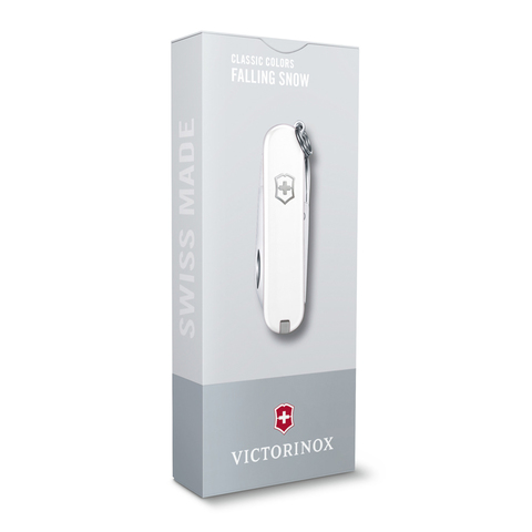 Нож-брелок Victorinox Classic SD Colors, 58 мм, 7 функций, "Falling Snow" 0.6223.7G от прозводителя Victorinox