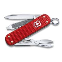 Нож-брелок Victorinox Classic SD Precious Alox, 58 мм, 5 функций, "Iconic Red" (подар. упаковка) 0.6221.401G от прозводителя Victorinox