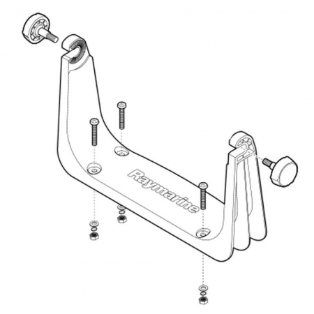 Raymarine a12 Trunnion Mount Kit R70309 от прозводителя Raymarine