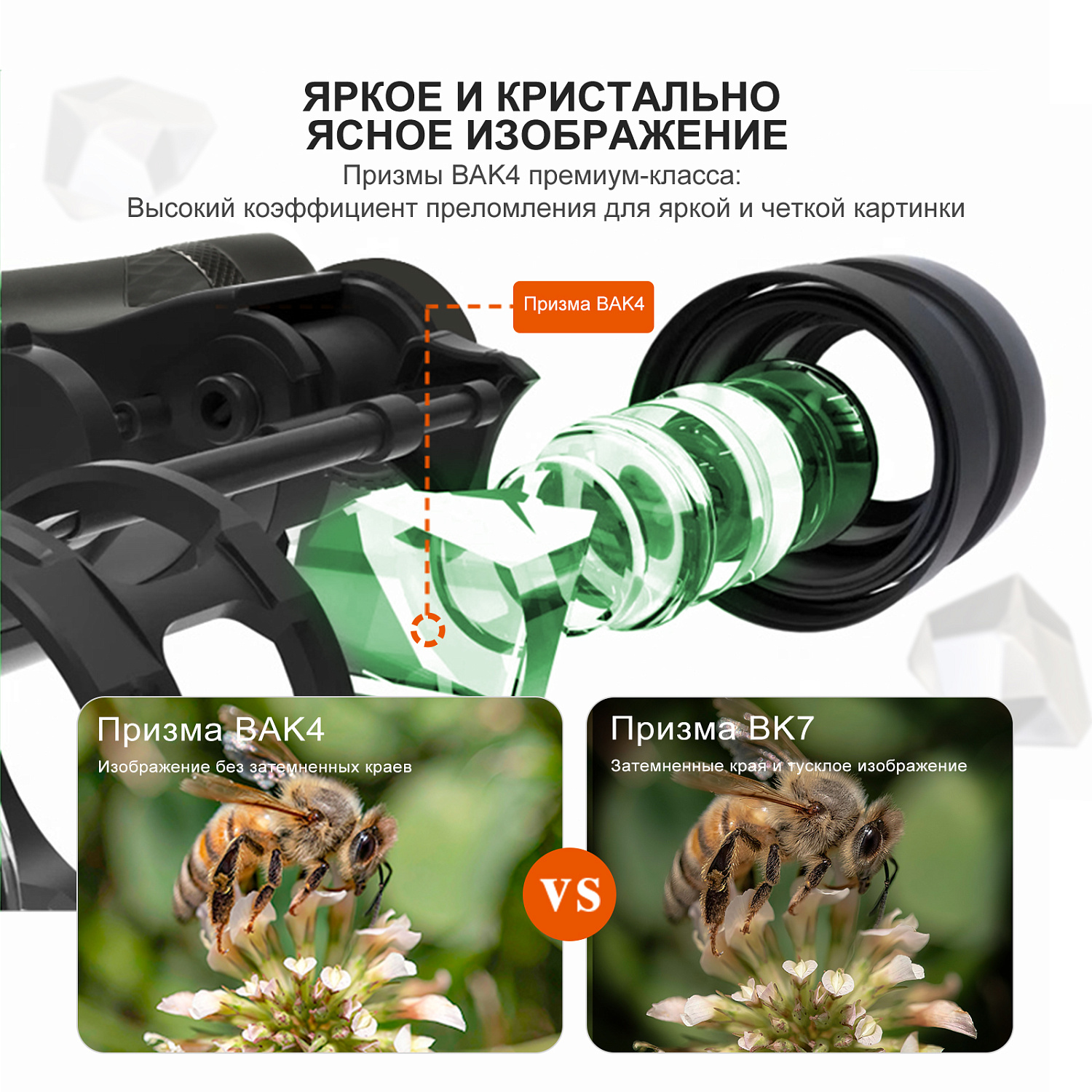 Бинокль Eyeskey Whisper - 10x50