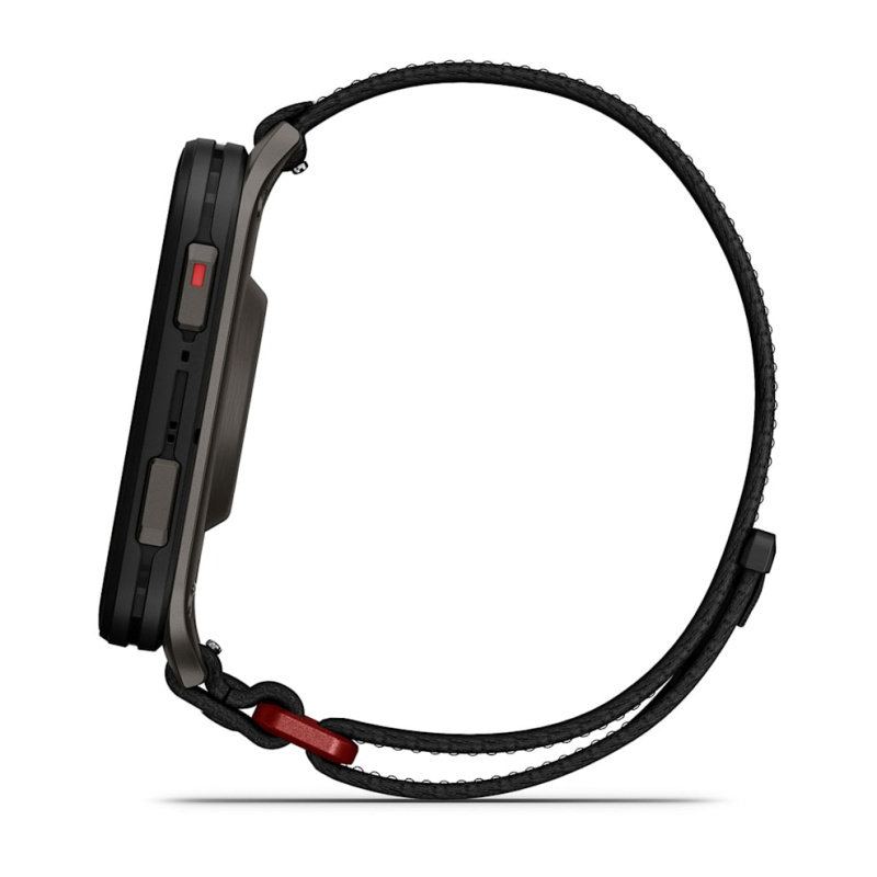 Garmin Venu X1 - | Black with Slate Titanium Caseback and Black ComfortFit Nylon Band