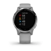 Garmin Vivoactive 4 - 45 мм | Shadow Grey with Silver Hardware