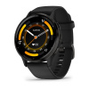 Garmin Venu 3 - 45 мм | Slate stainless steel bezel with black case and silicone band