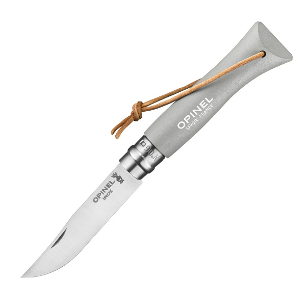 Нож Opinel №6 Trekking, нержавеющая сталь, серый, 002202 002202 от прозводителя Opinel