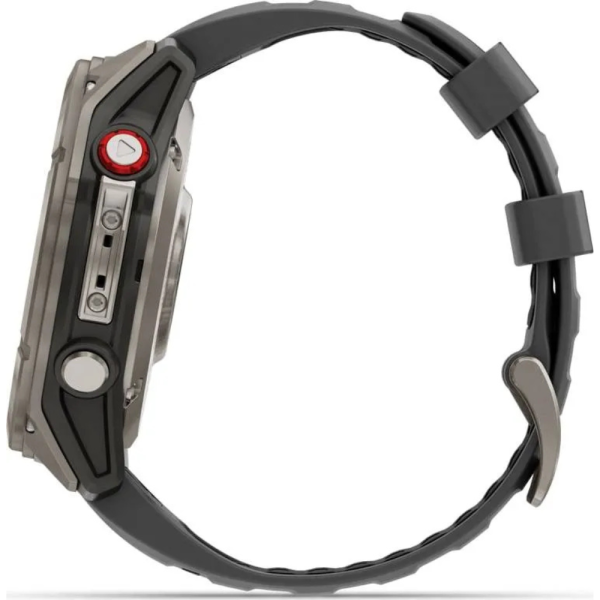 GARMIN  FENIX 8 PRO – 51 mm, AMOLED Titanium with Graphite/Black Silicone Band 010-03199-11 от прозводителя Garmin