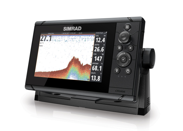 SIMRAD Cruise 7 с датчиком 83/200 kHz на транец 000-14999-001 от прозводителя SIMRAD