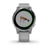 Garmin Vivoactive 4 - 45 мм | Shadow Grey with Silver Hardware
